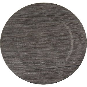 Suporte P/ Pratos Sousplat Colonial Polipropileno Cinza 6Pçs