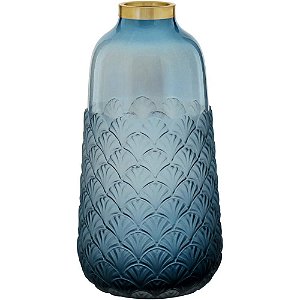 Vaso Para Decoração Enfeite Sala Quarto Coquille de Vidro