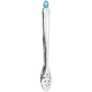 Master Pinça Culinária Profissional Pegador Em Inox 33Cm