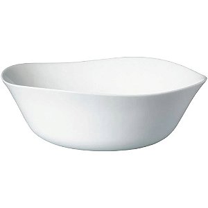 Saladeira Bormioli Rocco Parma Vidro Temperado Branco 6 Pçs