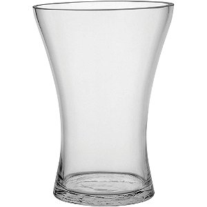 Vaso Charlise De Vidro 20X15X15Cm Decorativo Casa Jardim