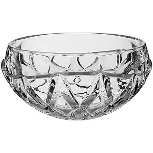 Centro De Mesa Mellione De Cristal 12X24X24Cm P/ Mesa Sala