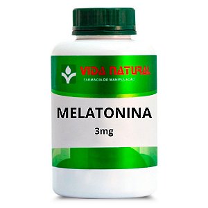 Melatonina 3mg - Vida Natural