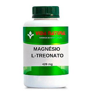 Magnésio L-Treonato 420 mg - Vida Natural