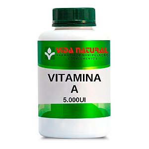 Vitamina A 5.000ui - Vida Natural