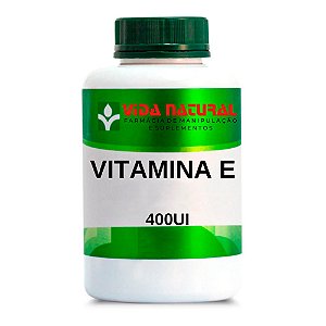 Vitamina E 400UI - Vida Natural
