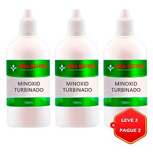 Minoxid Turbinado 100ml - Vida Natural | LEVE 3 E PAGUE 2
