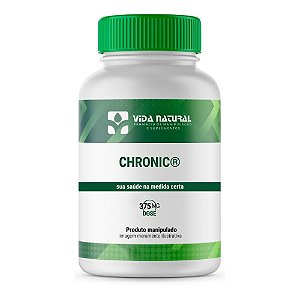 Chronic® 375mg 30 Cápsulas - Saúde Muscular e Anti-inflamatório