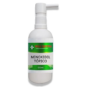 Minoxidil 5% Tópico para Barba 120ml - Vida Natural