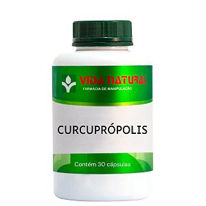 Curcuprópolis 30 Cápsulas - Vida Natural