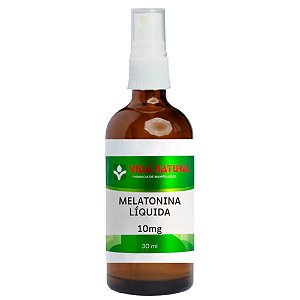 Melatonina Líquida 10mg - Vida Natural