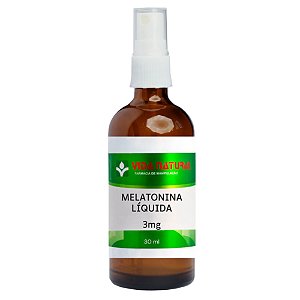 Melatonina Líquida 3mg - Vida Natural