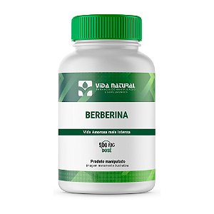 Berberina 500mg 60 Cápsulas - Suporte Metabólico