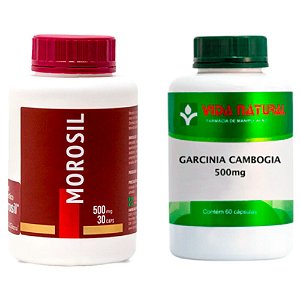 Morosil 500mg + Garcinia Cambogia 500mg - Kit
