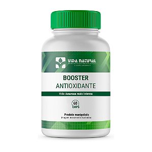 Booster Antioxidante Avançado 60 Doses - Prevenção do Envelhecimento