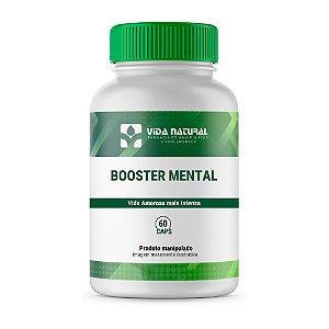 Booster Mental 60 Doses - Raciocínio e Concentração