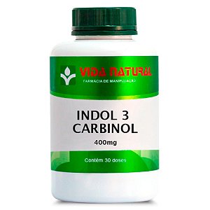 Indol 3 Carbinol 400mg 30 Doses - Vida Natural