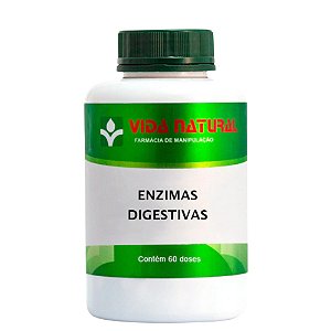 Enzimas Digestivas 60 Doses - Vida Natural