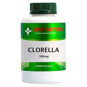 Clorella 500mg 60 Doses - Vida Natural