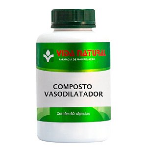 Composto Vasodilatador 60 Cápsulas - Vida Natural
