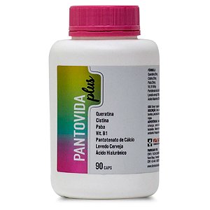 PantoVida Plus - Cuidado com os Cabelos 90 Cápsulas - Vida Natural