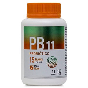 Probiótico em Cápsulas - PB11 | 120 capsúlas