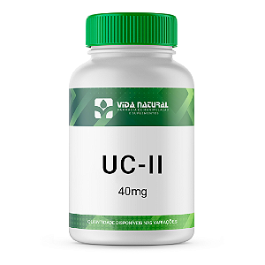Colágeno UC2 UCII 40mg - Vida Natural