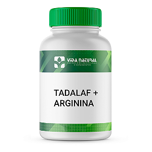 Tadalaf + Arginina  - Vida Natural