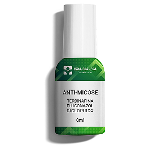 Esmalte Anti Micose C/ Fluconazol 1% + Terbinafina 1% + Ciclopirox 1%