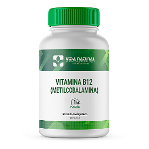 Vitamina B12 (METILCOBALAMINA) 1mg em Cápsulas