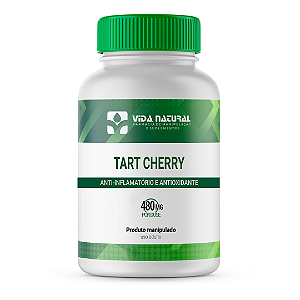 Tart Cherry 480mg - Anti-inflamatório e Antioxidante