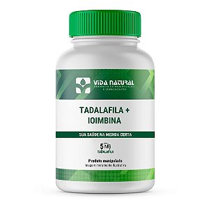 Tadalaf 5mg + Ioimbina - Vida Natural