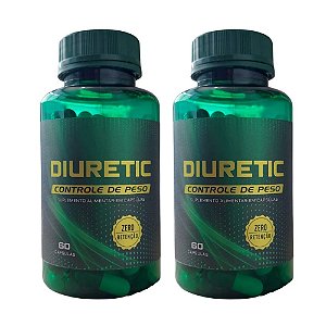 Kit com 2 Suplementos para Acelerar Metabolismo - DIURETIC 60 Cápsulas