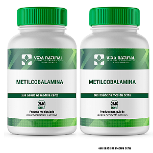 Metilcobalamina 2mg - Combo 2 unidades - Vida Natural
