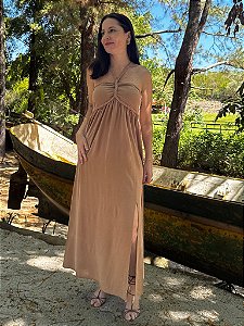 VESTIDO CORDÃO TRANÇADO