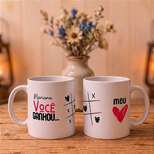 Caneca Você Ganhou meu Coração