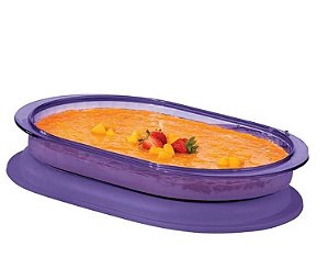 Tupperware Travessa Premier 2,3 litros Roxo