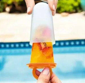 Tupper Picolé Forma para picolés caseiros -6 unidades