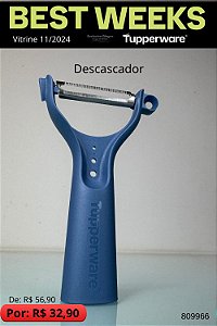 Tupperware Descascador Geração II Cor Azul Mineral