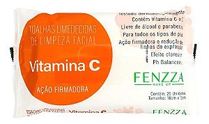 Lenço Demaquilante Vitamina C - Fenzza
