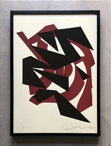 Emanoel Araujo - serigrafia 60x40cm