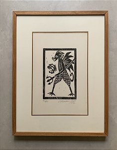 Calasans Neto - xilogravura 45x35cm - Tereza Batista cansada de guerra