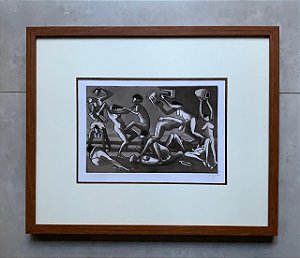 Carybé - gravura em ponta seca - 45x35cm