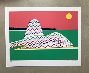 Carlos Furtado - serigrafia 30x39cm - Pão de Açúcar "Rio de Janeiro"