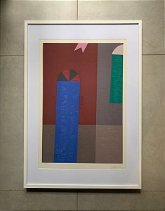 Alfredo Volpi - serigrafia 96x66cm - "Fachada"