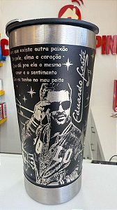 Copo Térmico personalizado Eduardo Costa 473ml com Gravação a Laser
