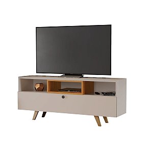 Rack para TV até 49 Polegadas Avanço JCM Off White /  Cinamomo