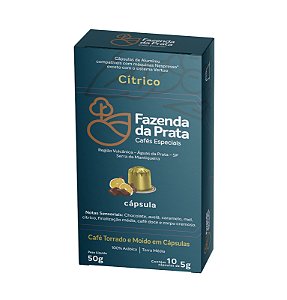 Capsulas Cítricas - Fazenda da Prata (compatível com a máquina Nespresso)