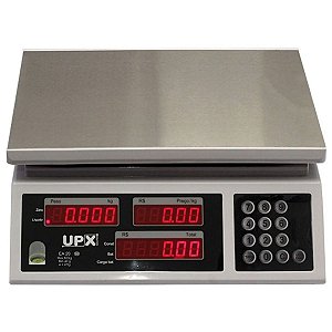 Balança Digital UPX EA 20 com bateria, Lacre e Selo Inmetro