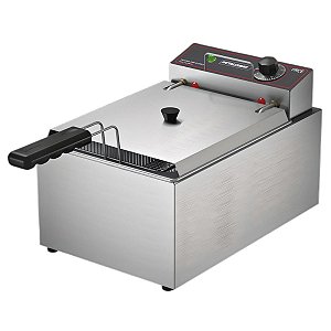 Fritadeira industrial Metalcubas FRCE 5 5 litros 110V 2500W